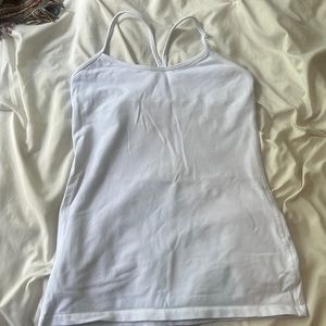 Lululemon white size 8 tank